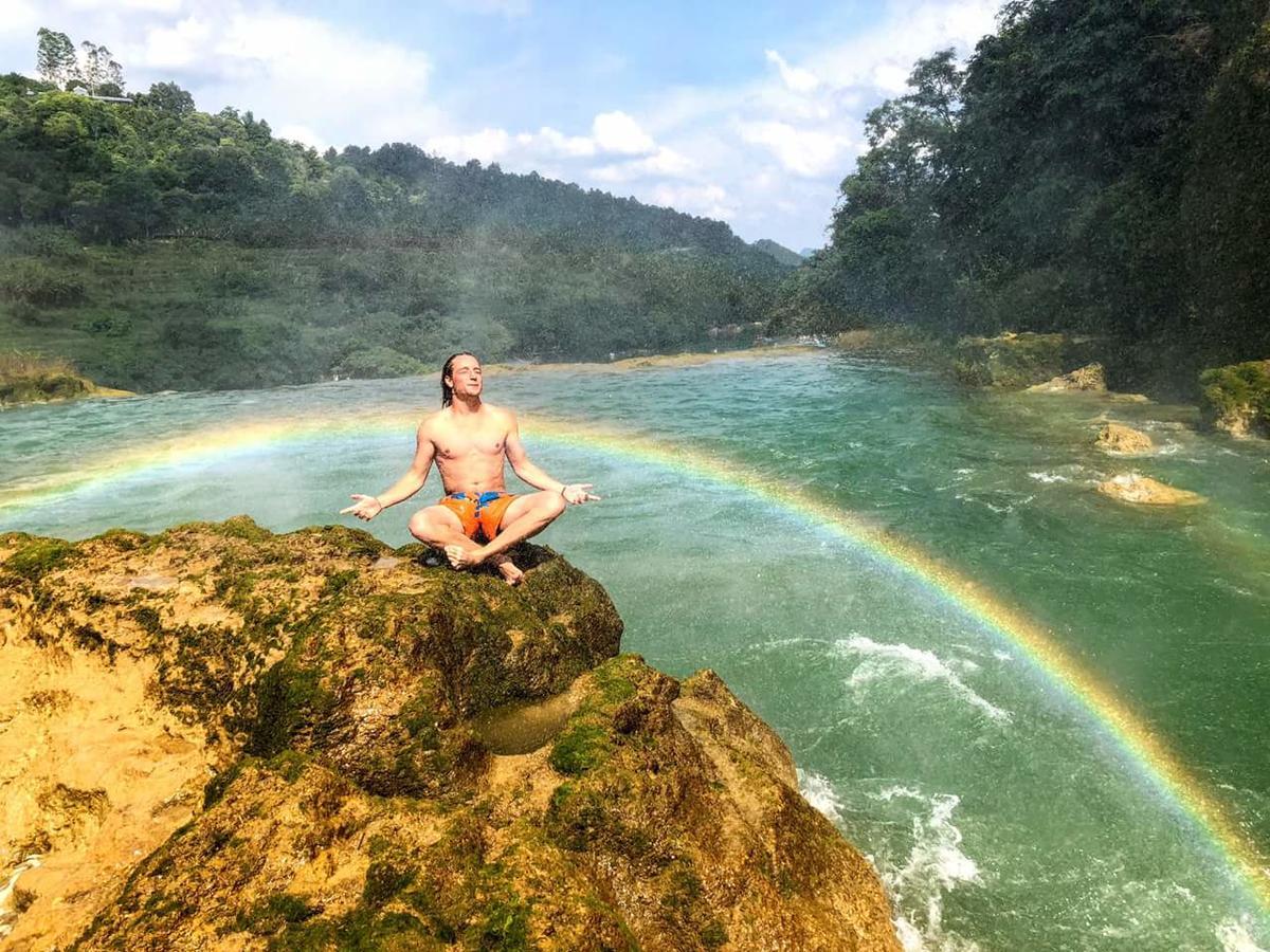 A Sy Ban Gioc Homestay - Lang Da Khuoi Ky Cao Bang Zewnętrze zdjęcie