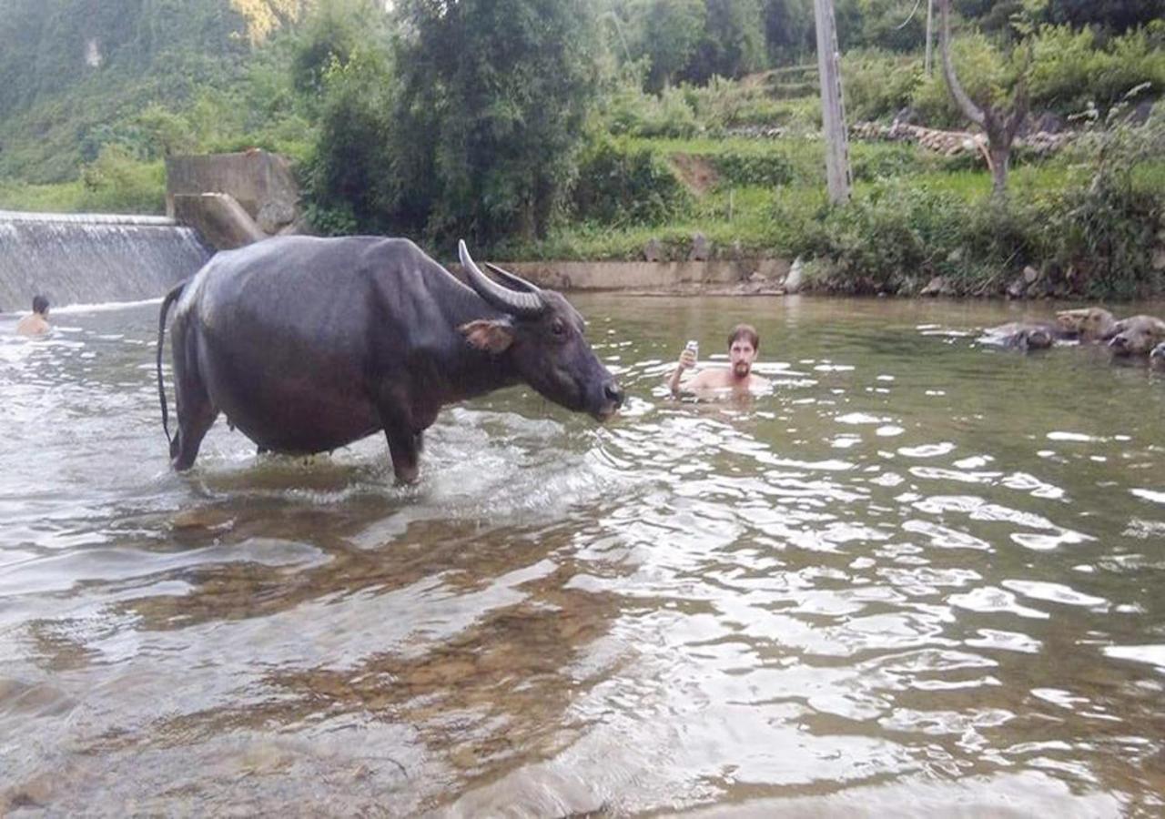 A Sy Ban Gioc Homestay - Lang Da Khuoi Ky Cao Bang Zewnętrze zdjęcie