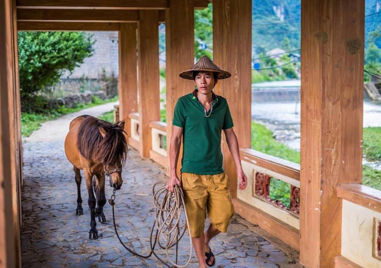 A Sy Ban Gioc Homestay - Lang Da Khuoi Ky Cao Bang Zewnętrze zdjęcie